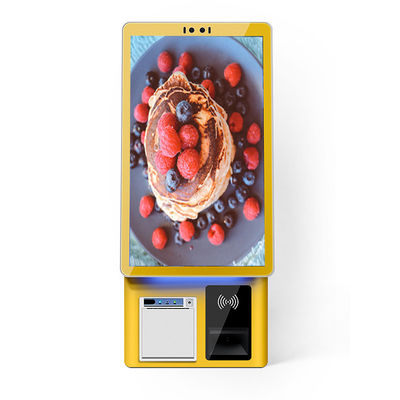 Automatic Self Service Kiosk Pos System With 21.5 Inch Screen