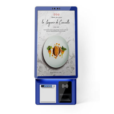 Self Payment Kiosk with User Friendly Interface LCD Touch Screen and Thermal Printer for Shopping Malls and Restaurants