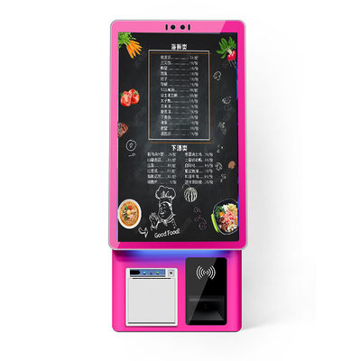 Android OS Self Payment Kiosk with LCD Touch Screen and Thermal Printer for New Retail Applications