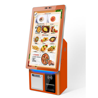 Self Payment Kiosk with LCD Touch Screen User Friendly Interface and Thermal Printer for Efficient Self Checkout