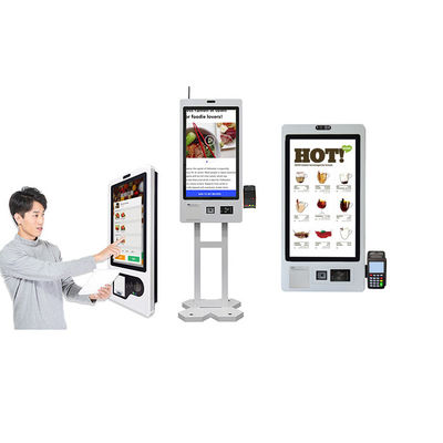 Win 10 Self Payment Kiosk LCD Touch Screen For Floor-standing