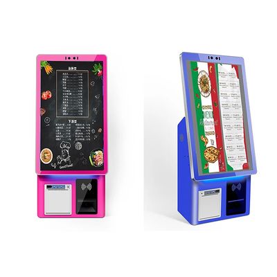 Win11 win10 Android Self Payment Terminal Stand Advertising Display Interactive Information Kiosk