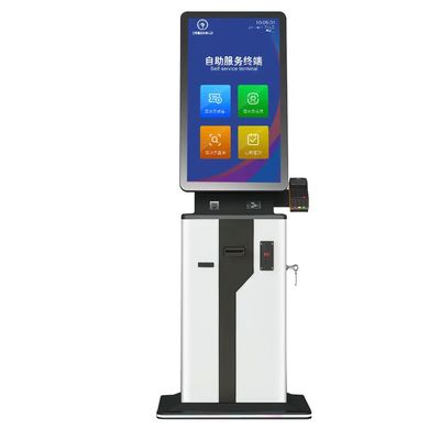 Secure Debit Card Payment Kiosk Stand with Customizable Features