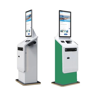 Capacitive Touch Self Service Kiosk with Thermal Printer Scanner Camera and RFID