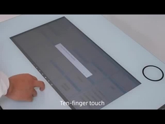 65 Inch Multi Touch Screen Kiosk - Durable Metal Case Toughened Glass Panel