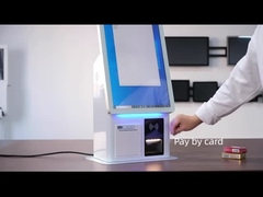 High Definition Restaurant Ordering Kiosk Indoor Solution with 1920*1080P Resolution