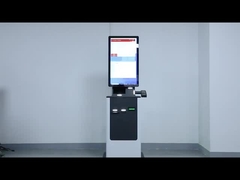 Self service touch screen payment kiosk Coin-operated cash/bill acceptor