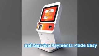 27 Inch Self Service Kiosk NFC Payment Scanner