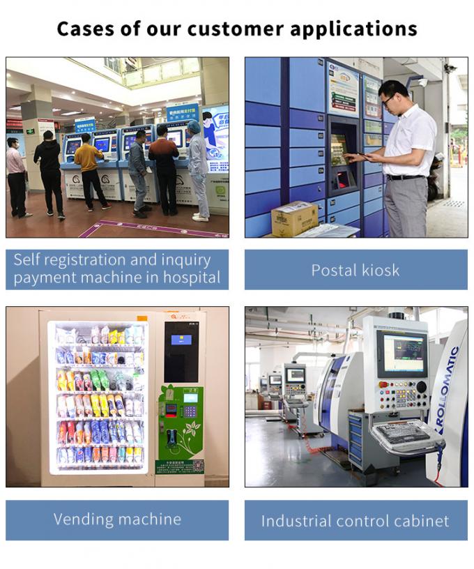 VESA Mounted Computer Panel Pc Industrial Touch Screen Android IP65